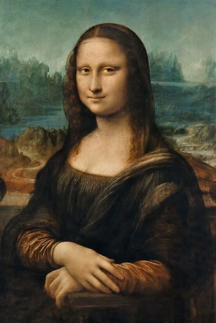 New La Joconde, portrait de Monna Lisa (panneaux aluminium) Panneaux Aluminium