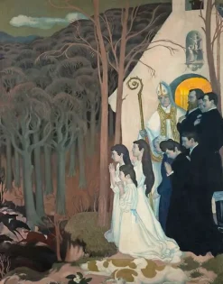 La Légende de saint Hubert (toiles encadrées)