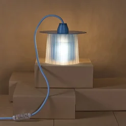 Lampe Amanda - Bleu - Warren & Laetitia Design