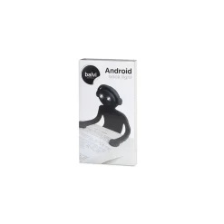 Outlet Lampe de lecture Android noir silicone Design|Accessoires De Bureau