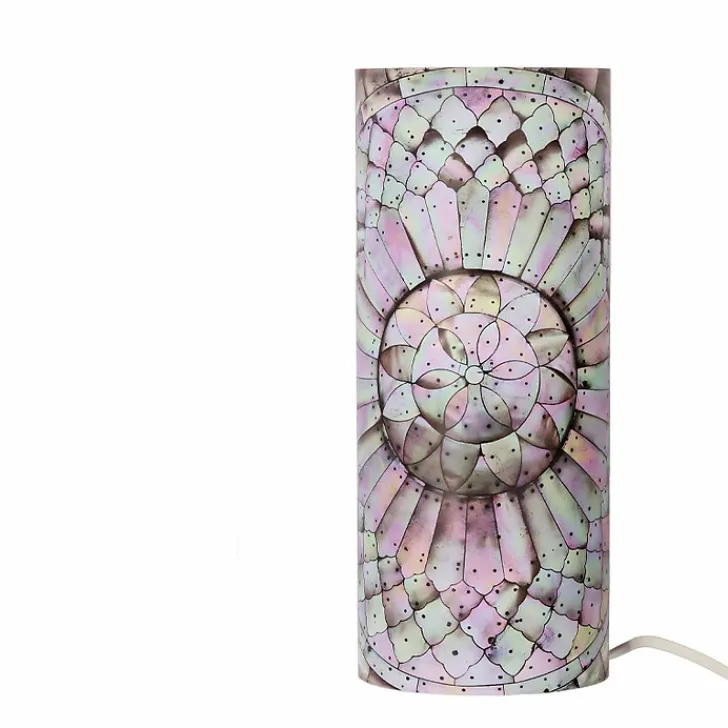 Lampe en PVC Bassin nacré Gujarat Art De La Maison