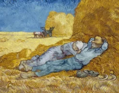 Clearance La méridienne ou la sieste (d'après Millet) (toiles sans cadre) Toiles Sans Cadre|Toiles Encadrées