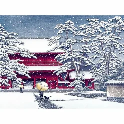 New La neige par les grands maîtres de l'estampe japonaise Livres D'Art