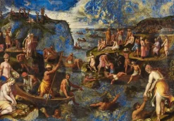 La Pêche des perles aux Indes (toiles encadrées)