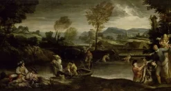 La pêche (toiles sans cadre)