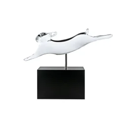 Lapin courant de François Pompon en cristal Baccarat Art De La Maison