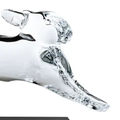 Lapin courant de François Pompon en cristal Baccarat Art De La Maison