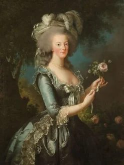 Clearance La reine Marie-Antoinette dit "à la Rose" (panneaux aluminium) Panneaux Aluminium|Toiles Encadrées