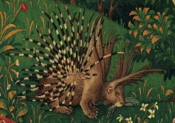 La tenture de Saint Etienne, pièce V : le martyre de saint Etienne (toiles sans cadre)