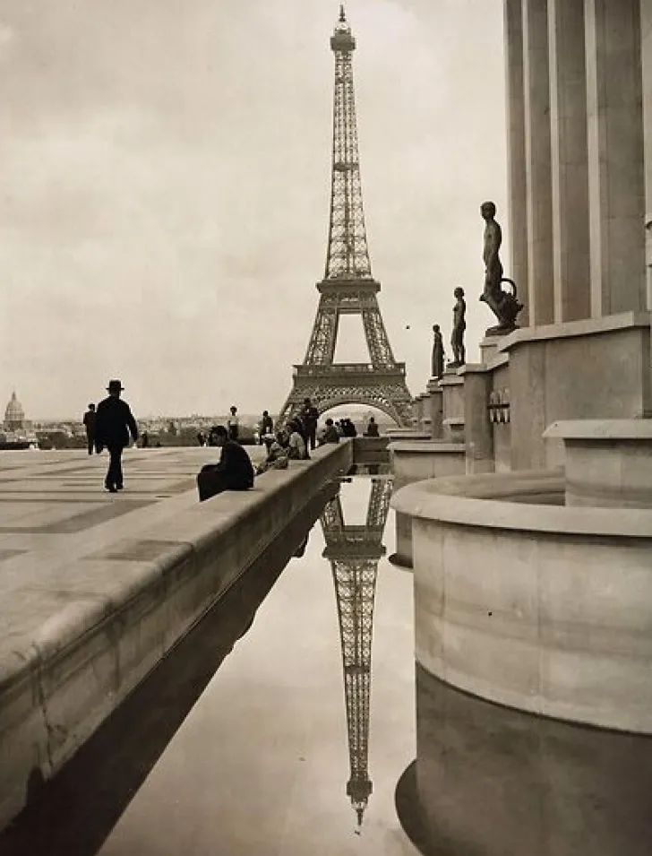 Sale La Tour Eiffel depuis le Palais de Chaillot (affiches d'art) Affiches D'Art|Affiches D'Art Encadrées