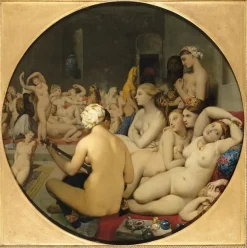 Le Bain turc (panneaux acryliques)