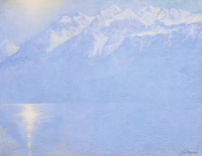 Le Lac Léman (détail) (toiles encadrées)