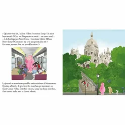 Outlet Le loup qui explorait Paris Livres Jeunesse