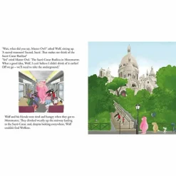 Online Le loup qui explorait Paris - Édition anglaise Livres Jeunesse