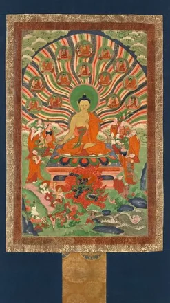 Sale Le miracle de Shravasti (toiles sans cadre) Toiles Sans Cadre|Toiles Encadrées