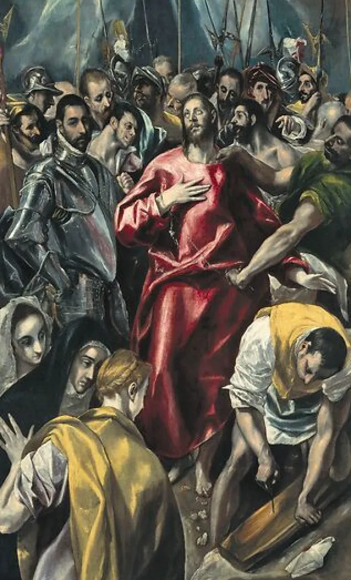 Le Partage de la tunique du Christ (El Expolio) (détail) (toiles encadrées)