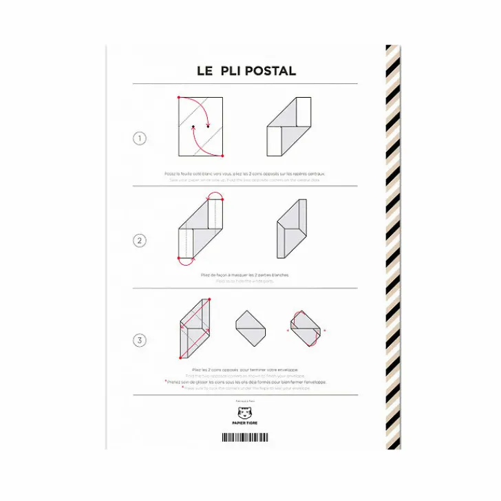 Clearance Le Pli postal Papier Tigre - Musée de l'Orangerie - A4 Accessoires De Bureau