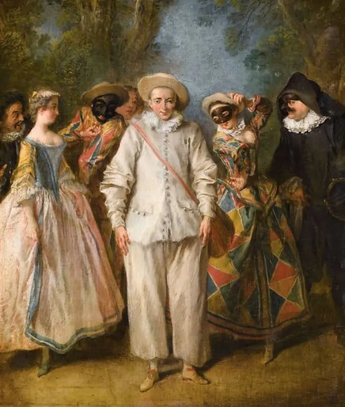 Les Acteurs de la Comédie-Italienne (toiles sans cadre)