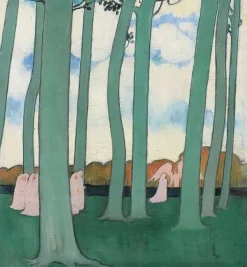 Les Arbres verts, dit aussi Les Hêtres de Kerduel (toiles sur châssis)