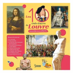 Best Les 10 chefs-d'œuvre du Louvre racontés aux enfants Livres Jeunesse