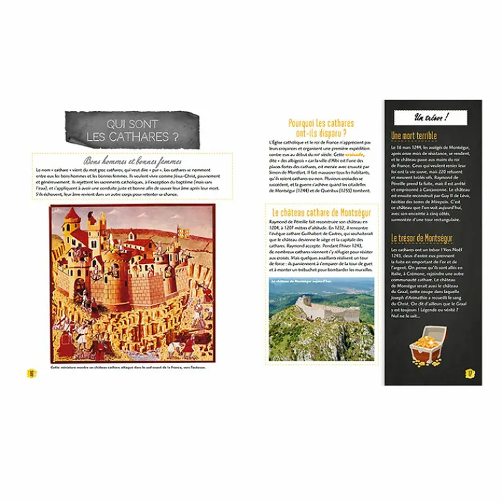 Outlet Les châteaux de France expliqués aux enfants Livres Jeunesse