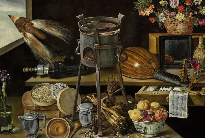 Les Cinq Sens et les Quatre Éléments (toiles encadrées)