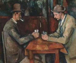 Les joueurs de cartes (panneaux aluminium)