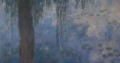 Les Nymphéas : Le Matin aux Saules (panneaux aluminium)