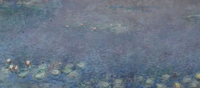 Les Nymphéas : Matin (panneaux aluminium)