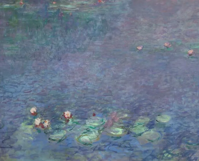 Les Nymphéas : Matin (toiles sans cadre)