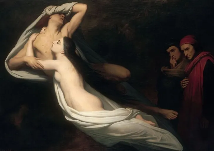 Best Les Ombres de Francesca da Rimini et de Paolo Malatesta apparaissent à Dante et à Virgile (toiles sans cadre) Toiles Sans Cadre|Toiles Sur Châssis