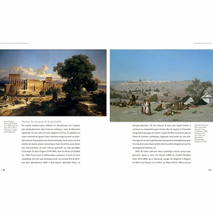 Les peintres de l'orientalisme