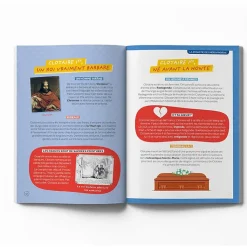 Hot Les Petits Fortiches - Rois et reines de France Livres Jeunesse
