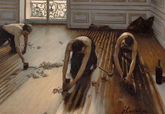 Les Raboteurs de parquet (toiles encadrées)