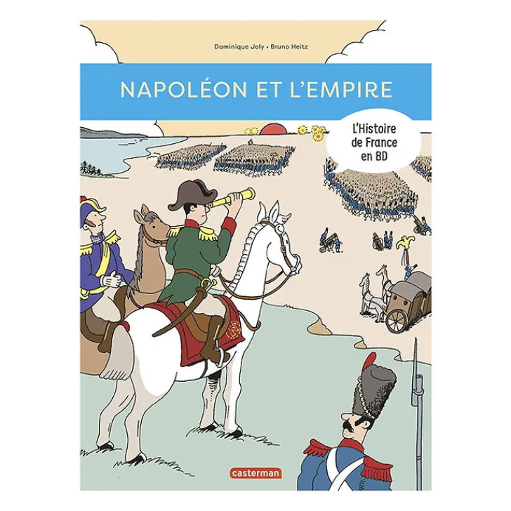Best L'Histoire de France en BD - Napoléon et l'Empire Livres Jeunesse