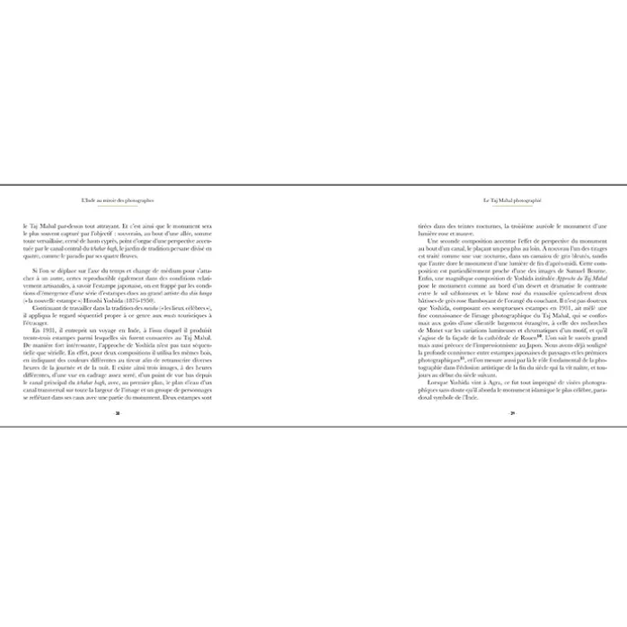 L'Inde au miroir des photographes - Catalogue d'exposition