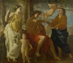 L'Inspiration du poète (toiles sur châssis)