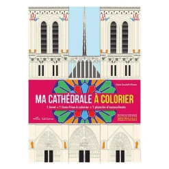 Discount Livre-frise Ma cathédrale à colorier Loisirs Créatifs