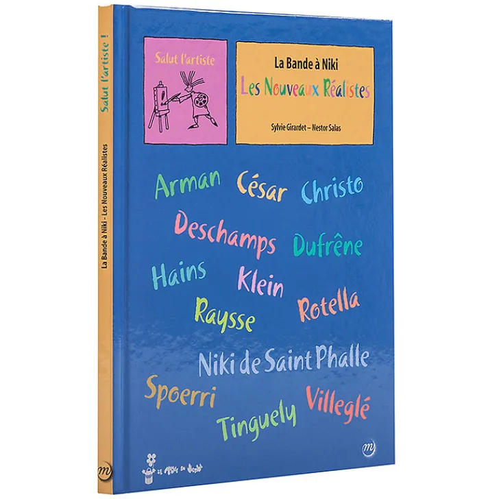 Outlet Livre-jeu La bande à Niki, Les Nouveaux Réalistes - Salut l'artiste Livres Jeunesse