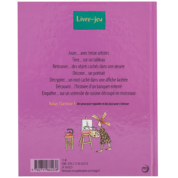 Outlet Livre-jeu La bande à Niki, Les Nouveaux Réalistes - Salut l'artiste Livres Jeunesse