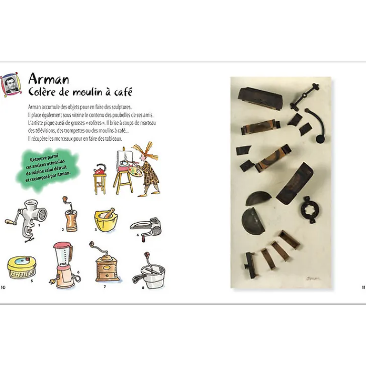 Outlet Livre-jeu La bande à Niki, Les Nouveaux Réalistes - Salut l'artiste Livres Jeunesse