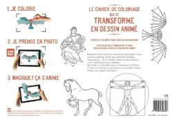Hot Léonard de Vinci - Cahier de dessin animé Loisirs Créatifs