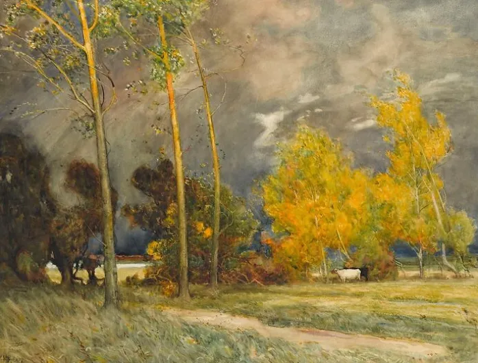 L'orage (panneaux aluminium)
