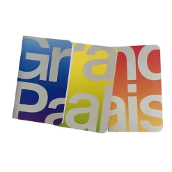 Hot Lot de 3 carnets Logo Grand Palais Cahiers Et Carnets