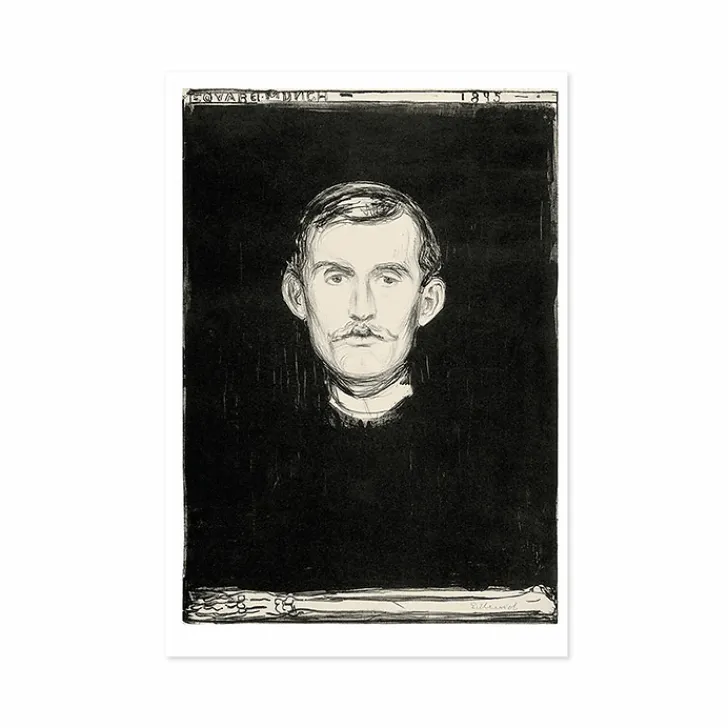 Lot de 10 cartes postales Edvard Munch. Un poème de vie, d'amour et de mort - 14 x 22 cm Cartes Et Marques Pages