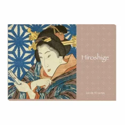 Lot de 10 Cartes postales Hiroshige