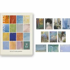 Online Lot de 10 cartes postales - Pastels du musée d'Orsay, de Millet à Redon Cartes Et Marques Pages