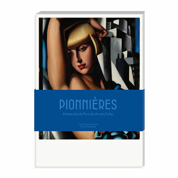 Lot de 10 cartes postales 14 x 20 cm - Pionnières Artistes dans le Paris des Années folles