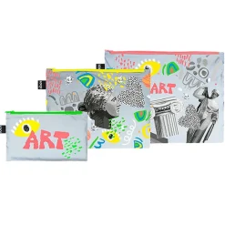 Lot de 3 pochettes réfléchissantes Art - Loqi