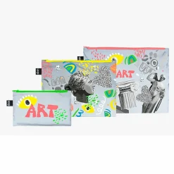 Lot de 3 pochettes réfléchissantes Art - Loqi